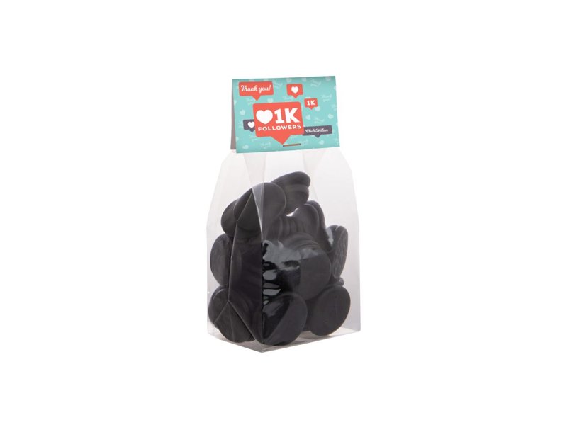 Blokzakje kopkaartje 150 gram snoep