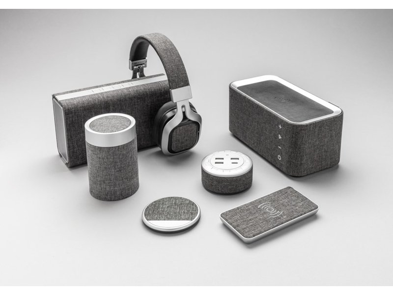 Vogue speaker met 5W draadloze oplader Vogue speaker met 5W draadloze oplader