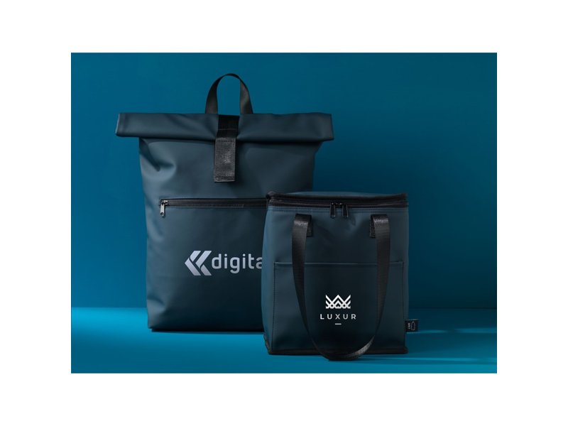 Lennon Roll-Top Recycled PU Backpack rugzak Lennon Roll-Top Recycled PU Backpack rugzak