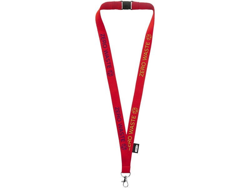 Tom gerecyclede PET lanyard met veiligheidssluiting