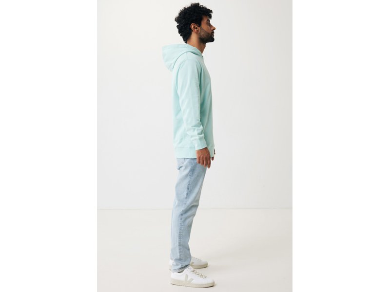 Iqoniq Yengo recycled katoen hoodie met steekzakken Iqoniq Yengo recycled katoen hoodie met steekzakken