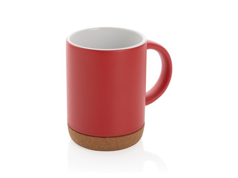 Keramische mok met kurken bodem Keramische mok met kurken bodem