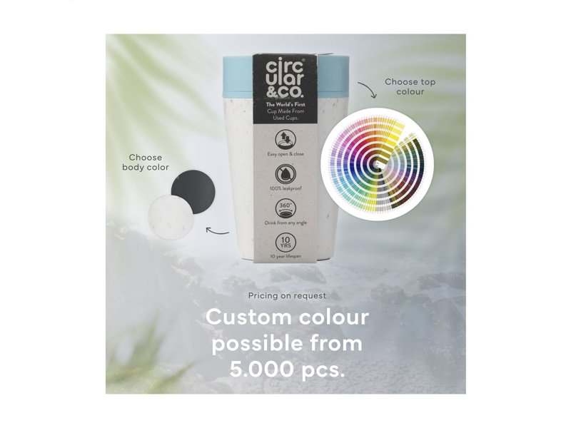 Circular&Co Recycled Coffee Cup 227 ml koffiebeker Circular&Co Recycled Coffee Cup 227 ml koffiebeker