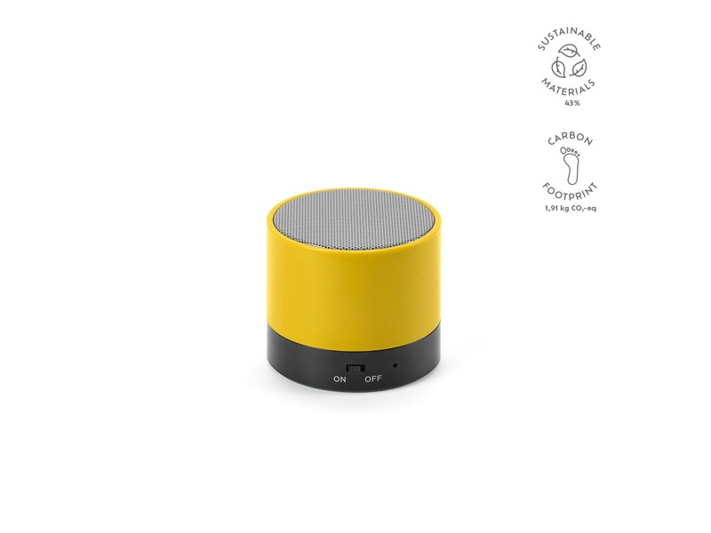 Gauss luidspreker gerecycled ABS 300 mAh Gauss luidspreker gerecycled ABS 300 mAh