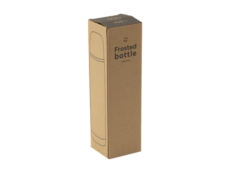 Frosted Bottle RCS Recycled Steel 500 ml thermosfles