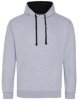 Hooded sweater met kleurige accenten, goedkoop bedrukken van sweaters Hooded sweater met kleurige accenten, goedkoop bedrukken van sweaters