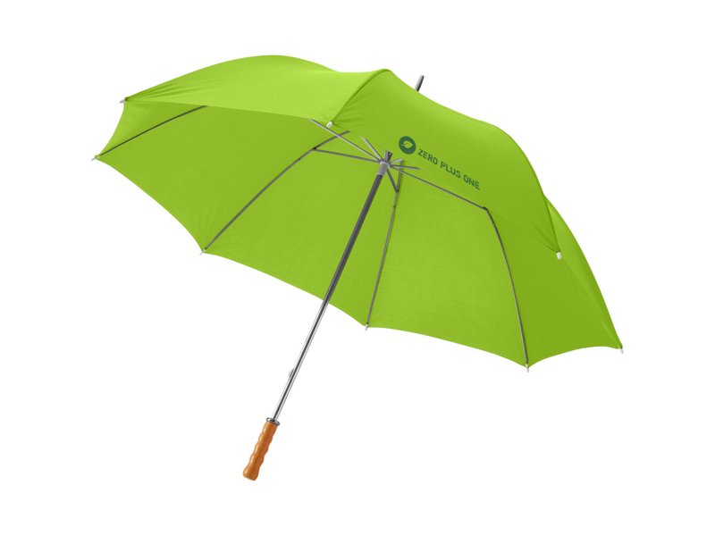 Luxe Golfparaplu Karl met Houten Handvat - Paraplu's Bedrukken met Uw Logo