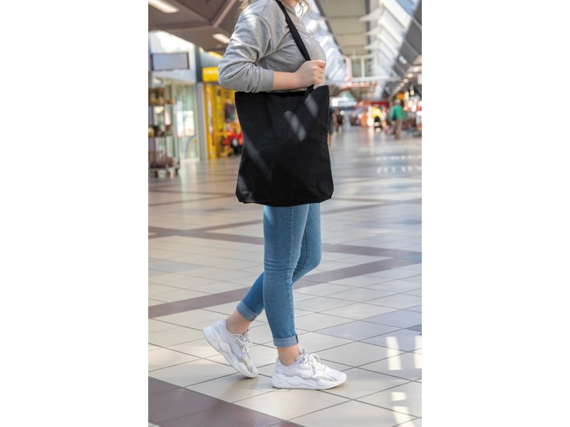 Impact AWARE™ gerecycled katoenen draagtas 330gsm