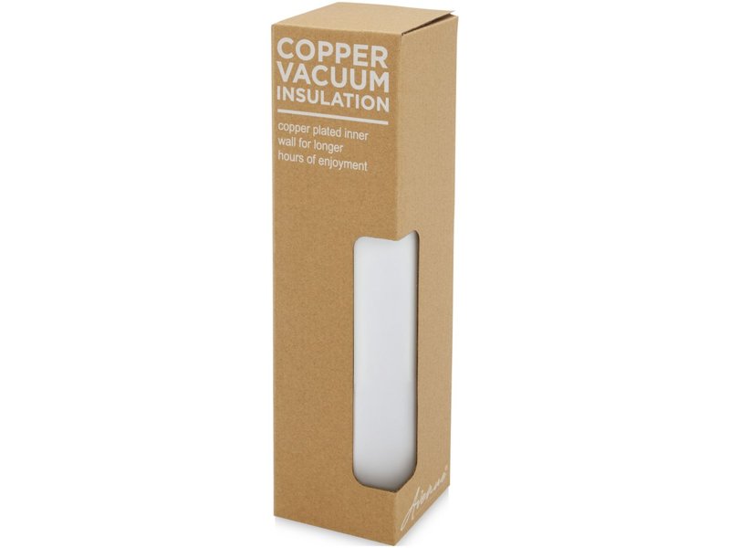 Marka 600 ml koperen vacuüm geïsoleerde fles met metalen lus Marka 600 ml koperen vacuüm geïsoleerde fles met metalen lus