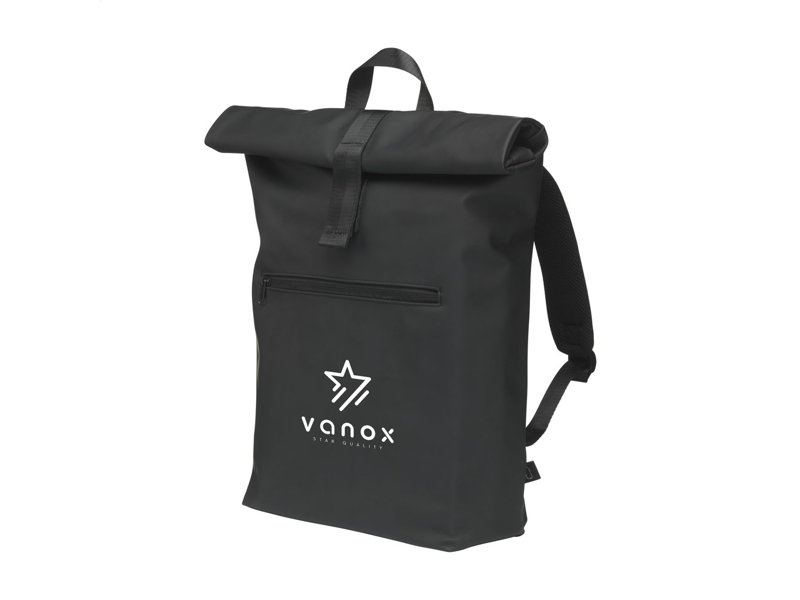 Lennon Roll-Top Recycled PU Backpack rugzak Lennon Roll-Top Recycled PU Backpack rugzak