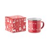 Kerst emaille mok 300ml SEASOMEL