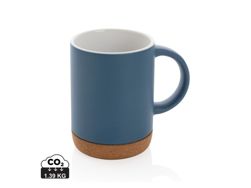 Keramische mok met kurken bodem Keramische mok met kurken bodem