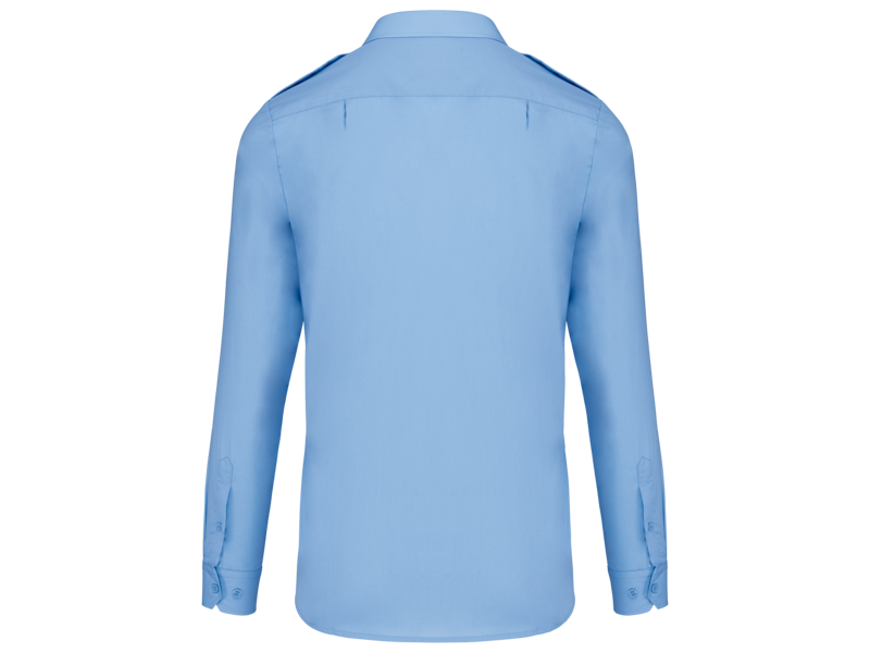 Kariban Herenpilootoverhemd lange mouwen Kariban Herenpilootoverhemd lange mouwen