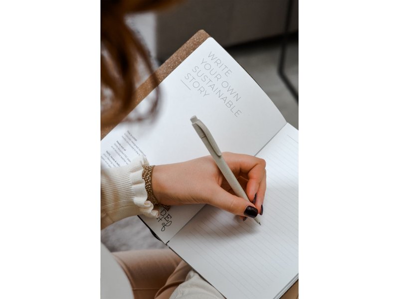 Recycled leather Refillable Notebook A5 notitieboek Recycled leather Refillable Notebook A5 notitieboek