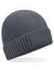 Beechfield - Organic Cotton Engineered Patch Beanie Beechfield - Organic Cotton Engineered Patch Beanie
