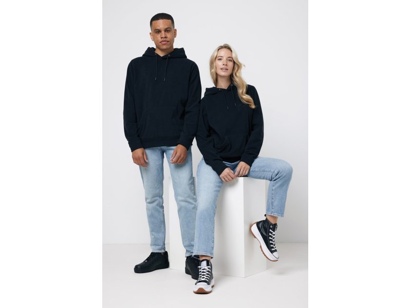 Iqoniq Trivor gerecycled polyester fleece hoodie