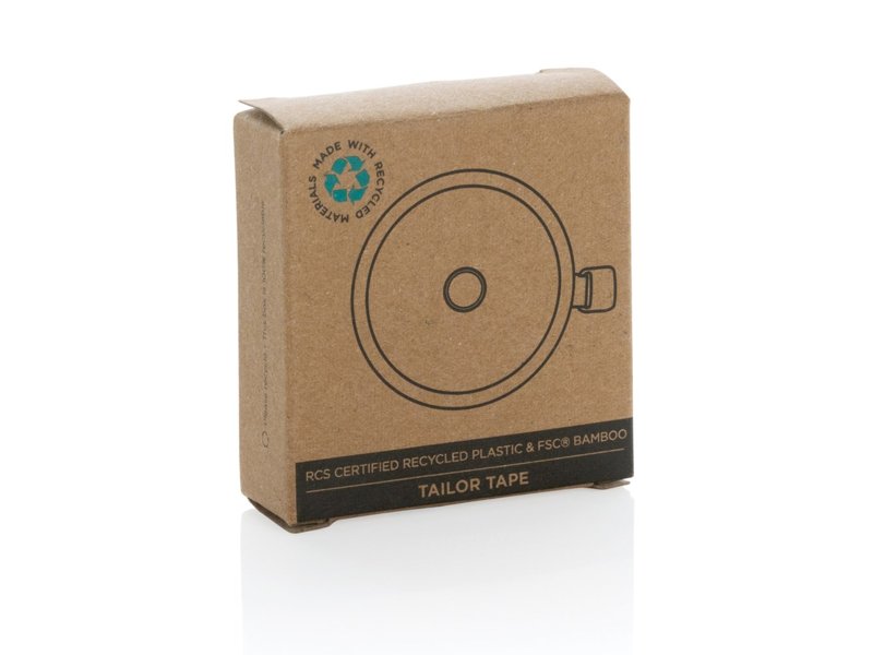 RCS gerecyclede plastic & bamboe meetlint