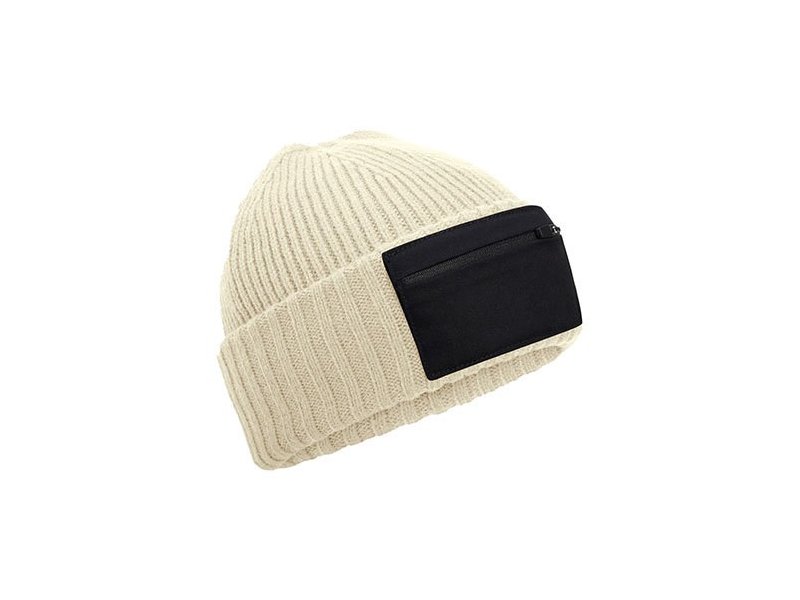Beechfield - Zip Patch Beanie