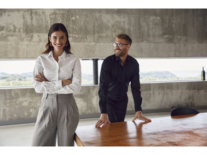 Clique Stretch Heren Overhemd Lm