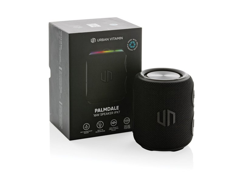 Urban Vitamin Palmdale RCS rplastic 16W speaker IPX 7 Urban Vitamin Palmdale RCS rplastic 16W speaker IPX 7