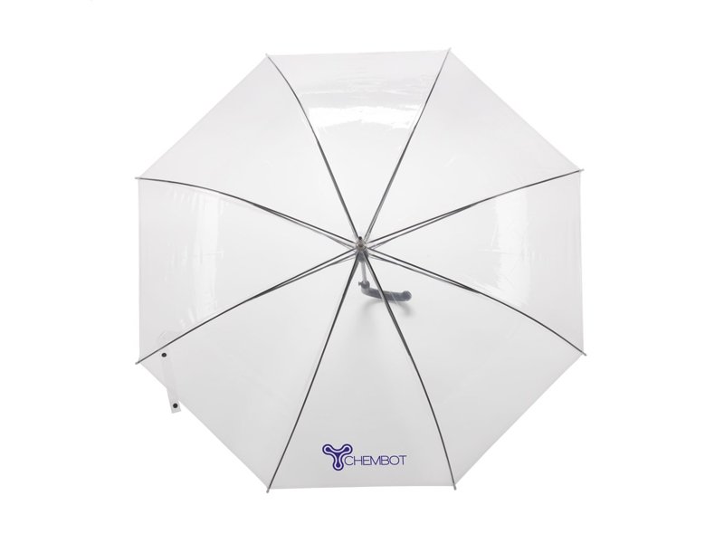 Transparante paraplu met opdruk | Totziens Promotions Transparante paraplu met opdruk | Totziens Promotions