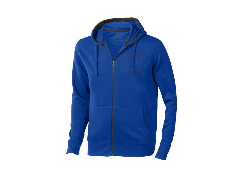 Arora heren hoodie met ritssluiting Arora heren hoodie met ritssluiting
