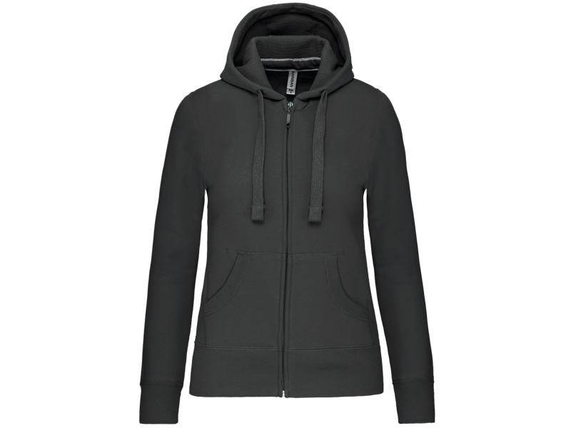 Damevest van Kariban, leuk als dames teamsweaters met logo