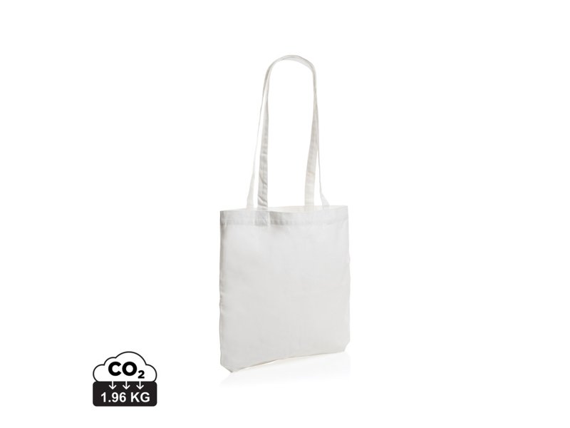 Impact AWARE™ gerecycled katoenen draagtas 330gsm