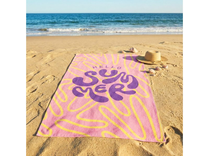 Sophie Muval double face handdoek - 70 x 140cm