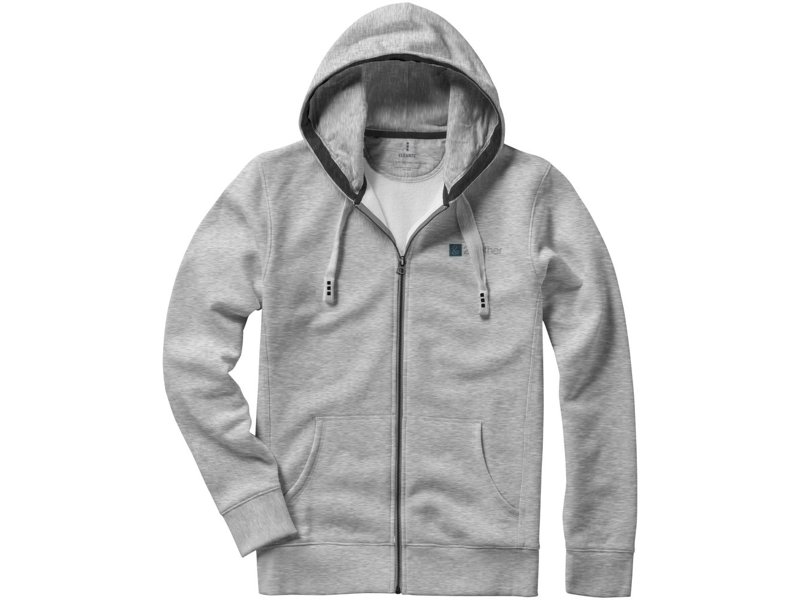 Arora heren hoodie met ritssluiting