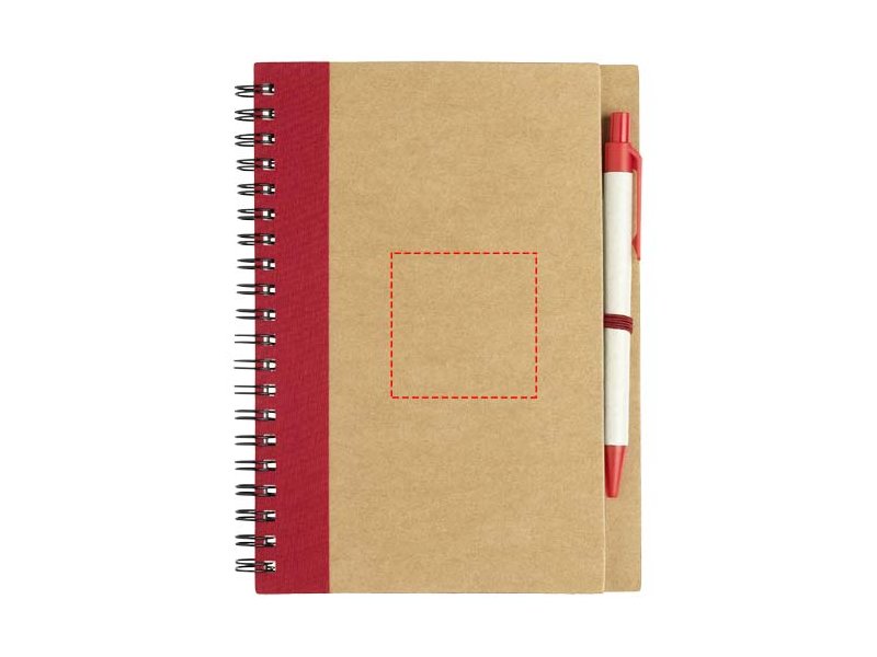 Notitieboekjes van recycle materiaal, al vanaf 100 stuks leverbaar