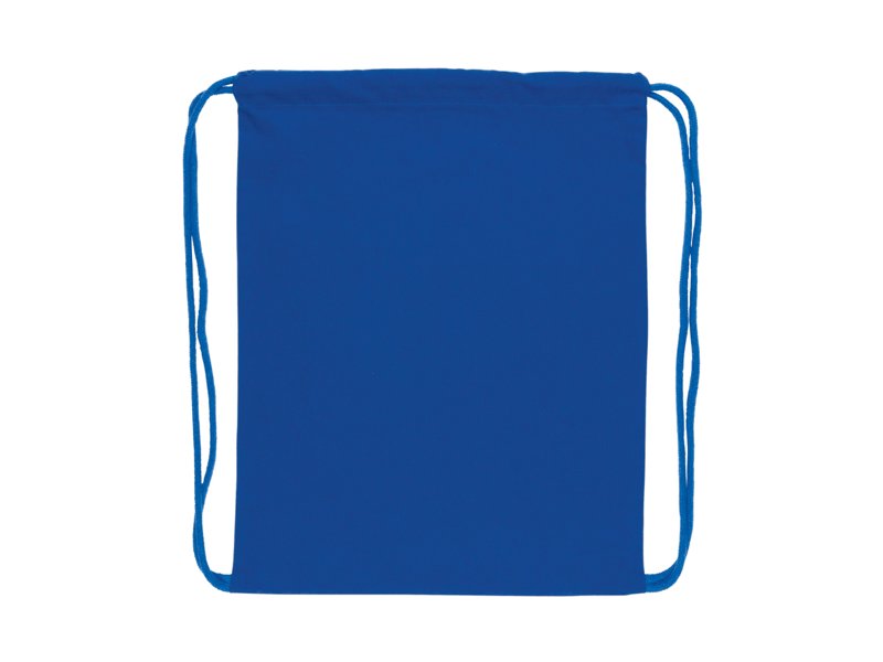 Impact AWARE™ gerecycled katoenen rugzak met trekkoord 145gr