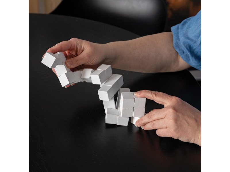 Houten breinbreker met canvas zakje Houten breinbreker met canvas zakje