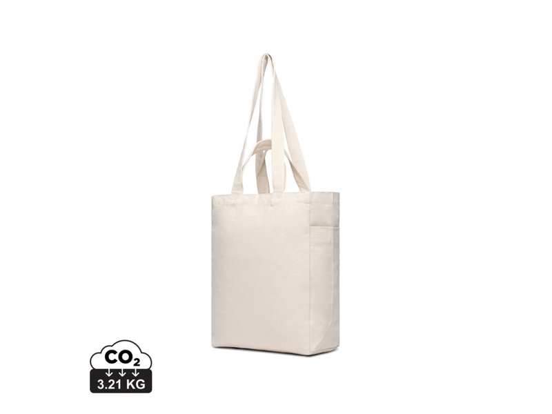 VINGA Hilo AWARE™ gerecycled canvas tas met ritssluiting VINGA Hilo AWARE™ gerecycled canvas tas met ritssluiting