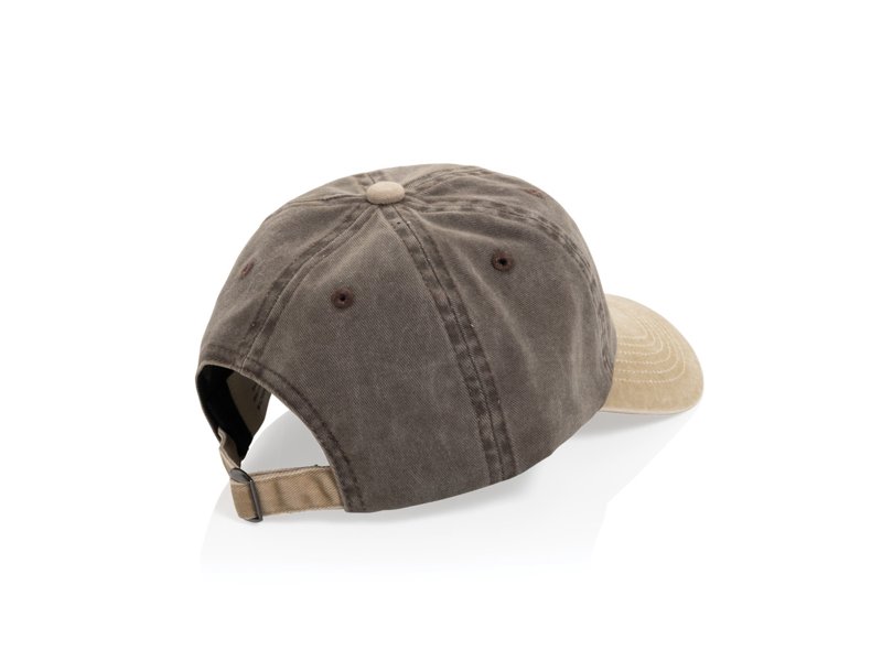 BEAU AWARE™ Washed 6 panel twill two tone cap BEAU AWARE™ Washed 6 panel twill two tone cap