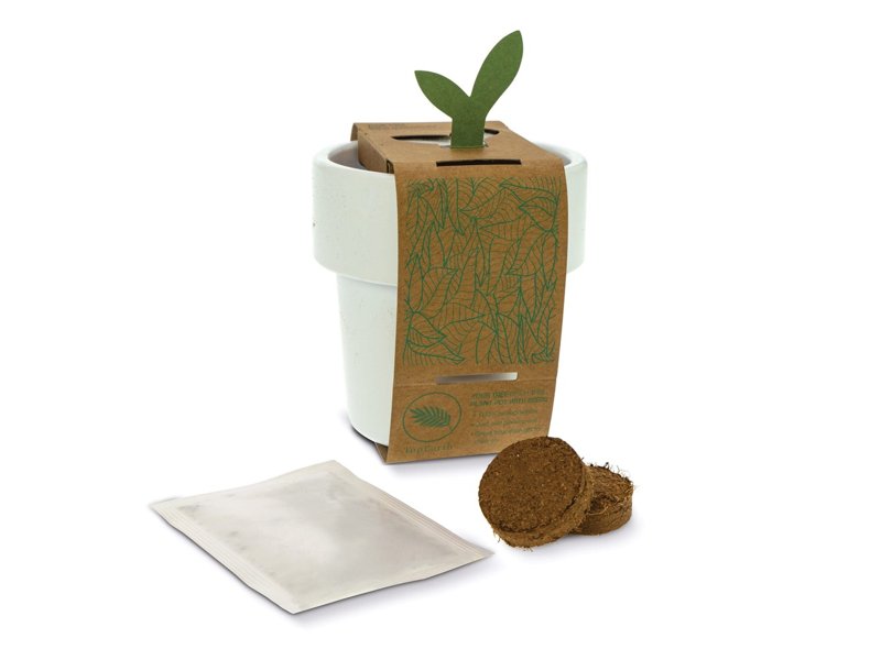 Hot-but-cool beker met aardbeien zaadjes