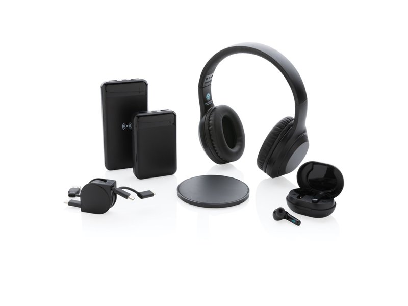 RCS standaard recycled plastic hoofdtelefoon RCS standaard recycled plastic hoofdtelefoon