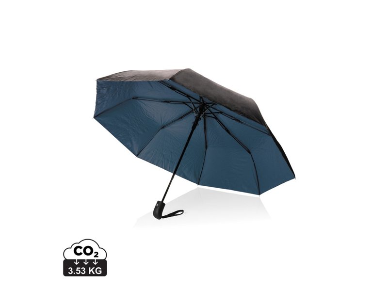 21 "Impact AWARE ™ RPET 190T Pongee tweekleurige miniparaplu 21 "Impact AWARE ™ RPET 190T Pongee tweekleurige miniparaplu