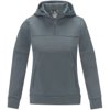 Sayan anorak dames sweater met halve rits en capuchon