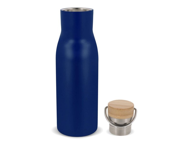 Thermo fles met bamboe deksel 500ml