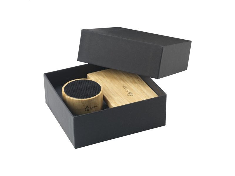 PowerBox Bamboo geschenkset