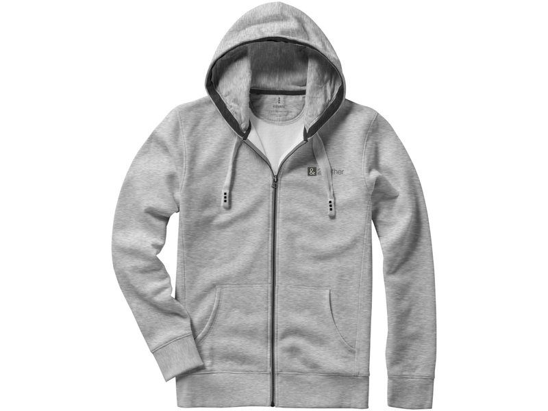 Arora heren hoodie met ritssluiting Arora heren hoodie met ritssluiting