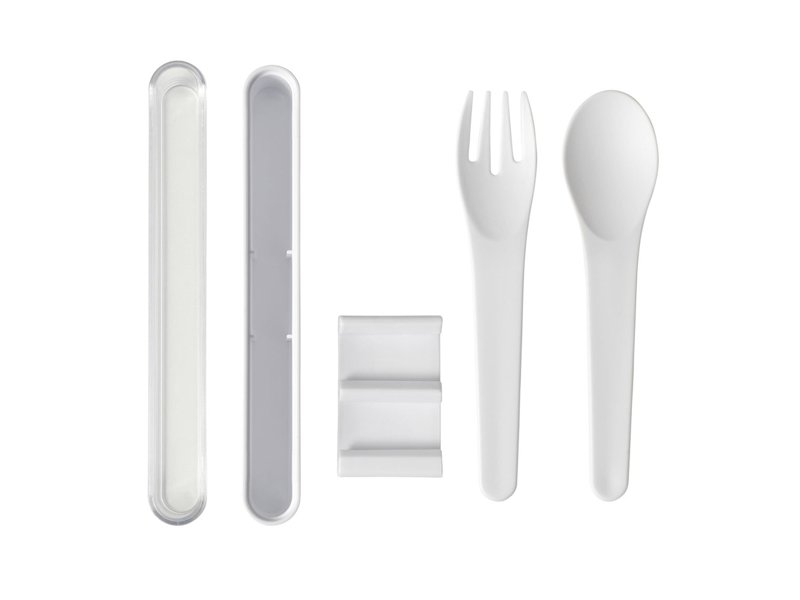 Lunchbestek in opbergbox