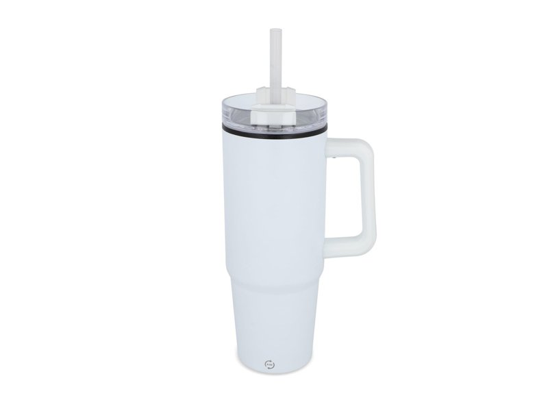 Miami beker met handvat en rietje 800ml Miami beker met handvat en rietje 800ml