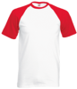 Fruit of the Loom: Baseball t-shirt  » vanaf € 4,52