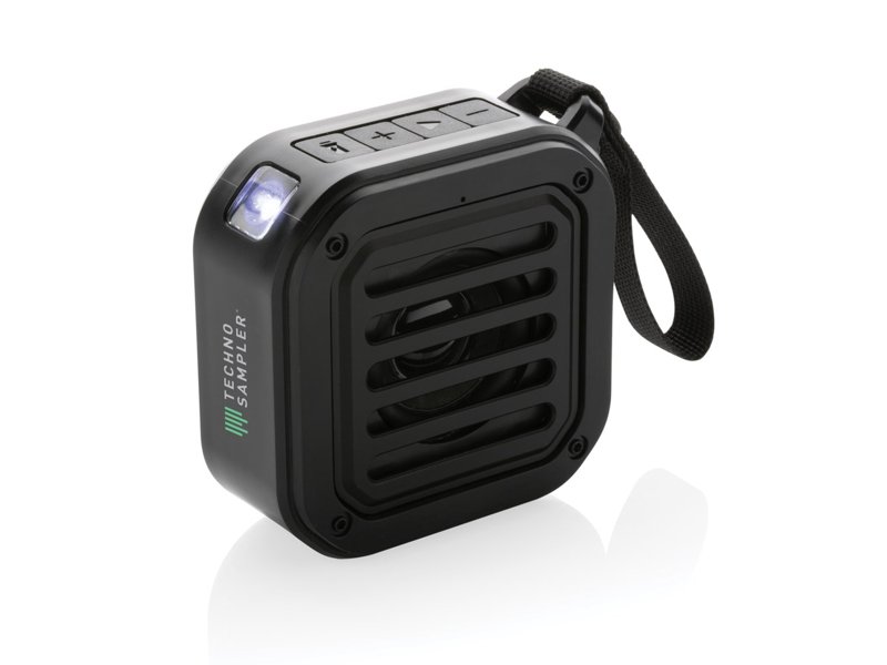 3W RCS gerecycled plastic draadloze Sunwave solar speaker 3W RCS gerecycled plastic draadloze Sunwave solar speaker