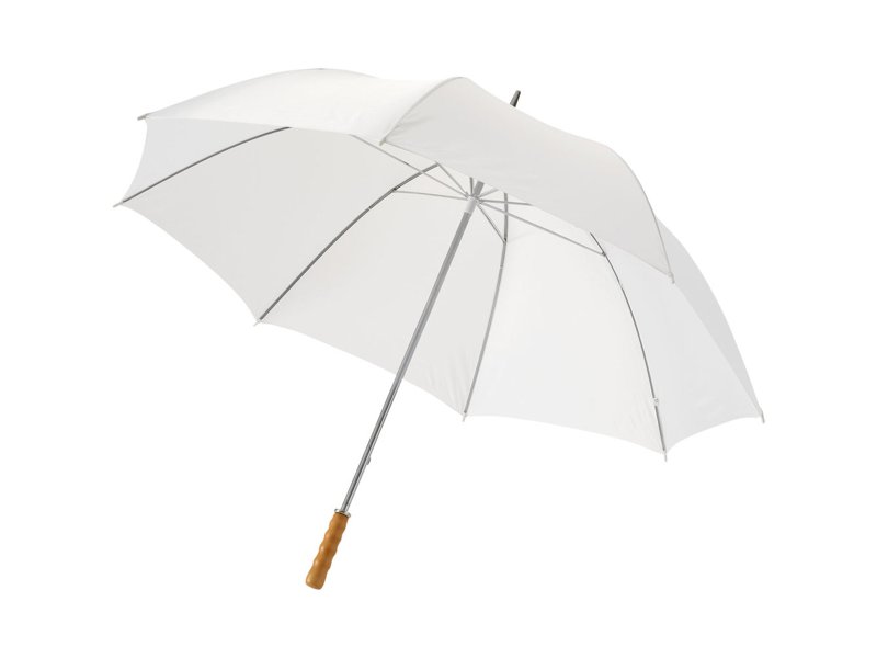 Luxe Golfparaplu Karl met Houten Handvat - Paraplu's Bedrukken met Uw Logo