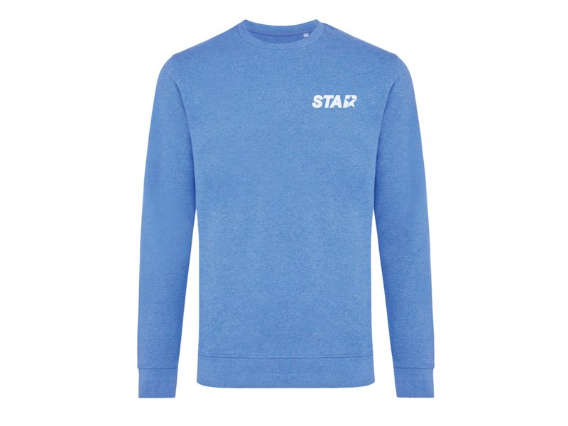 Sweater van gerecycled katoen sweater ongeverfd - minder belasting van het milieu