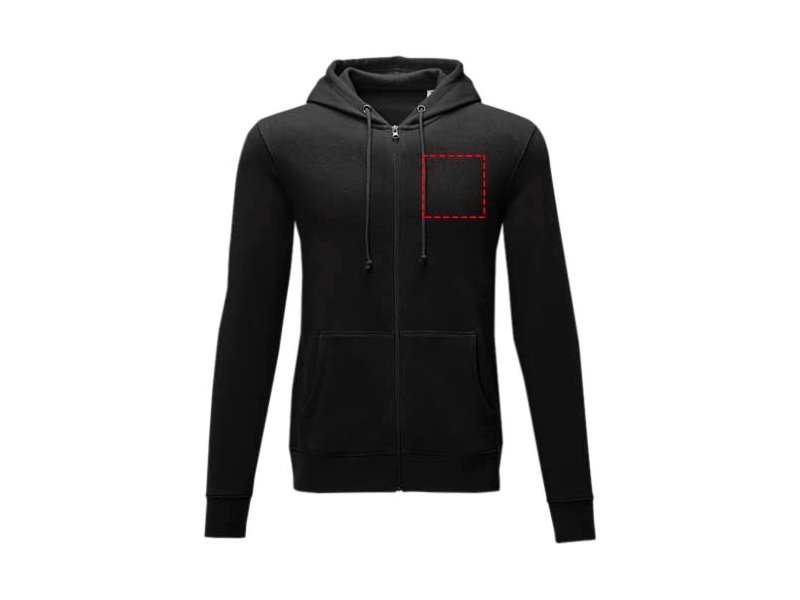 Theron heren hoodie met ritssluiting Theron heren hoodie met ritssluiting