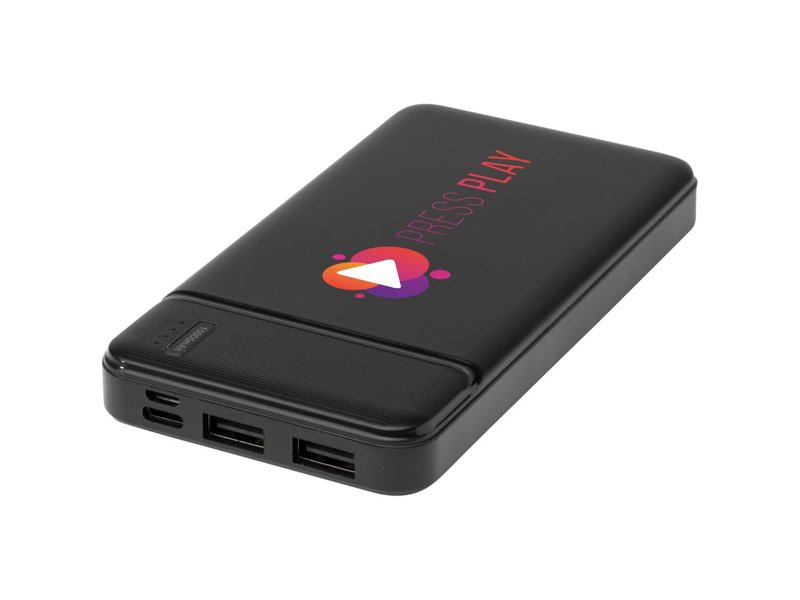 Loop powerbank van 10.000 mAh van gerecycled plastic 